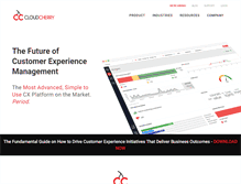 Tablet Screenshot of getcloudcherry.com